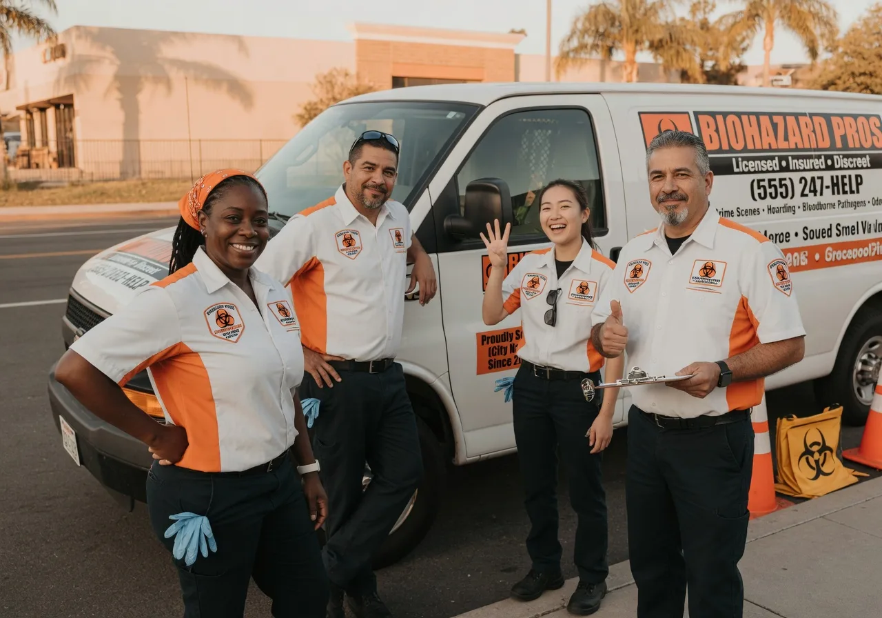 Biohazard Cleanup company in Lotus, CA